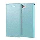 For iPhone 8 Plus & 7 Plus CMai2 Silk Texture Horizontal Flip Leather Case with Holder & Card Slots & Photo Frame & Wallet(Mint Green) - 1