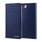 For iPhone 8 Plus & 7 Plus CMai2 Silk Texture Horizontal Flip Leather Case with Holder & Card Slots & Photo Frame & Wallet(Royal Blue) - 1