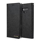 For Galaxy Note 9 CMai2 Silk Texture Horizontal Flip Leather Case with Holder & Card Slots & Photo Frame & Wallet(Black) - 1