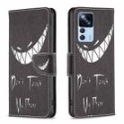 For Xiaomi 12T / 12T Pro / Redmi K50 Ultra Drawing Pattern Leather Phone Case(Smirk) - 1