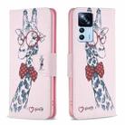 For Xiaomi 12T / 12T Pro / Redmi K50 Ultra Drawing Pattern Leather Phone Case(Deer) - 1