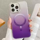 For iPhone 12 Pro Gradient Magsafe Phone Case(Purple) - 1