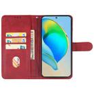 For ZTE Axon 40 SE Leather Phone Case(Red) - 3