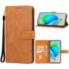 For ZTE Axon 40 SE Leather Phone Case(Brown) - 1