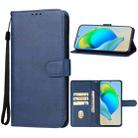 For ZTE Axon 40 SE Leather Phone Case(Blue) - 1