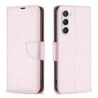 For Samsung Galaxy S23 5G Litchi Texture Pure Color Leather Phone Case(Rose Gold) - 1