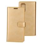 For Galaxy S20 Plus GOOSPERY Mansoor Series Crazy Horse Texture Horizontal Flip Leather Case With Bracket & Card Slot & Wallet(Gold) - 1