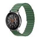 For Samsung Galaxy Watch5 40mm/44mm / Watch5 Pro Two-color Silicone Magnetic Watch Band(Green) - 1