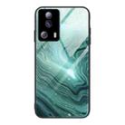 For Xiaomi Civi 2 Marble Pattern Glass Phone Case(Water Waves) - 1