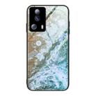 For Xiaomi Civi 2 Marble Pattern Glass Phone Case(Beach) - 1