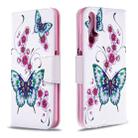 For Huawei Honor 20S Colored Drawing Horizontal Flip Leather Case with Holder & Card Slots & Wallet(Peach Blossom and Butterfly) - 1