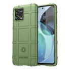 For Motorola Moto G72 Full Coverage Shockproof TPU Phone Case(Green) - 1