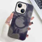 For iPhone 13 Watercolor Magsafe Phone Case(Black) - 1