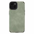 For iPhone 14 Plus TPU Leather Phone Case(Green) - 1