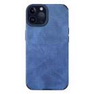 For iPhone 13 Pro TPU Leather Phone Case(Blue) - 1