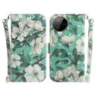 For Infinix Note 12 Pro 4G 3D Colored Horizontal Flip Leather Phone Case(Watercolor Flower) - 1