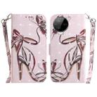 For Infinix Note 12 Pro 4G 3D Colored Horizontal Flip Leather Phone Case(Butterfly High-heeled) - 1