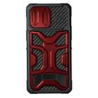 For iPhone 14 Pro Max NILLKIN Sliding Camera Cover Design TPU + PC Magnetic Phone Case(Red) - 1