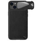 For iPhone 14 Plus NILLKIN PC + TPU Magnetic Phone Case(Black) - 1