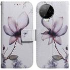 For Infinix Note 12 Pro 4G Coloured Drawing Horizontal Flip Leather Phone Case(Magnolia Flower) - 1