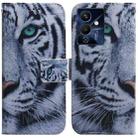 For Infinix Note 12 Pro 5G Coloured Drawing Horizontal Flip Leather Phone Case(Tiger) - 1