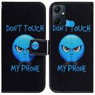 For Infinix Smart 6 Plus Coloured Drawing Horizontal Flip Leather Phone Case(Anger) - 1