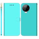 For Infinix Note 12 Pro 4G Imitated Mirror Surface Leather Phone Case(Mint Green) - 1