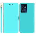 For Infinix Note 12 Pro 5G Imitated Mirror Surface Leather Phone Case(Mint Green) - 1