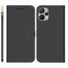 For Realme 9i 5G Imitated Mirror Surface Leather Phone Case(Black) - 1