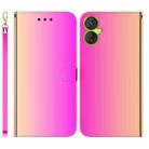 For Tecno Camon 19 Neo Imitated Mirror Surface Leather Phone Case(Gradient Color) - 1