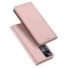 For Xiaomi 12T / 12T Pro DUX DUCIS Skin Pro Series Flip Leather Phone Case(Rose Gold) - 1