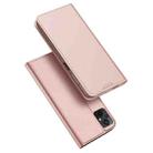 For Xiaomi Poco M5 DUX DUCIS Skin Pro Series Flip Leather Phone Case(Rose Gold) - 1