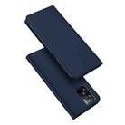 For OPPO A57 4G / A57s / A57e / A77 4G DUX DUCIS Skin Pro Series Flip Leather Phone Case(Blue) - 1