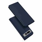 For Google Pixel 7 Pro DUX DUCIS Skin Pro Series Flip Leather Phone Case(Blue) - 1