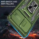 For Samsung Galaxy A42 5G Armor PC + TPU Camera Shield Phone Case(Olive Green) - 2