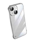 For iPhone 14 Plus Frameless Cool Gradient PC Phone Case(Transparent) - 1