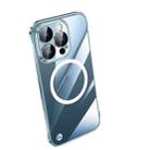 For iPhone 13 Pro Max Electroplating Frameless Magsafe Magnetic PC Phone Case(Transparent) - 1