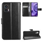 For Motorola Edge 30 Neo / Edge 30 Lite Retro Crazy Horse Texture Leather Phone Case(Black) - 1