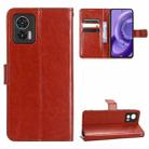 For Motorola Edge 30 Neo / Edge 30 Lite Retro Crazy Horse Texture Leather Phone Case(Brown) - 1