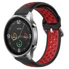 For Xiaomi Watch Color 22mm Clasp Two Color Sport Watch Band(Red + Black) - 1