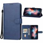 For UMIDIGI C1 Max Leather Phone Case(Blue) - 1