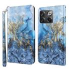 For OnePlus 10T 3D Painting Pattern TPU + PU Phone Case(Milky Way) - 1