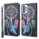 For Samsung Galaxy A23e 3D Painted Leather Phone Case(Colorful Dreamcatcher) - 1