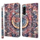 For Sony Xperia 5 IV 3D Painted Leather Phone Case(Colorful Mandala) - 1