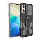 For OPPO Reno7 4G Armor Warrior Shockproof PC + TPU Phone Case(Grey) - 1