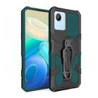 For Realme C30 Armor Warrior Shockproof PC + TPU Phone Case(Army Green) - 1