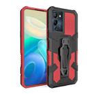 For Infinix Note 12 G96 Armor Warrior Shockproof PC + TPU Phone Case(Red) - 1