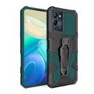 For Infinix Note 12 G96 Armor Warrior Shockproof PC + TPU Phone Case(Army Green) - 1