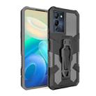 For Infinix Note 12 G96 Armor Warrior Shockproof PC + TPU Phone Case(Grey) - 1