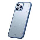 For iPhone 14 Plus Metal Lens Skin Feel Frosted Phone Case(Red) - 3